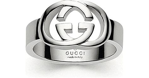 womens gucci ring silver|Gucci ring from house of.